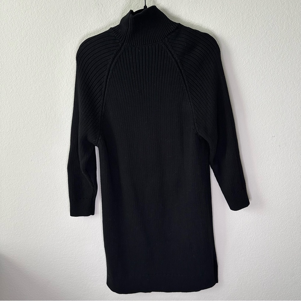 EMERSON FRY Rib Knit Sweater Back Organic Dress SZ XS - Picture 9 of 9